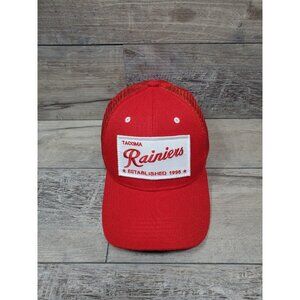 Tacoma Rainiers Mesh Trucker Hat Adult Authentic Cap Adjustable Minor League☆